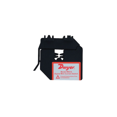 Dwyer Instruments Miniature current switch, split core, fixed set point, 0.15 to 60 A MSCS-220015